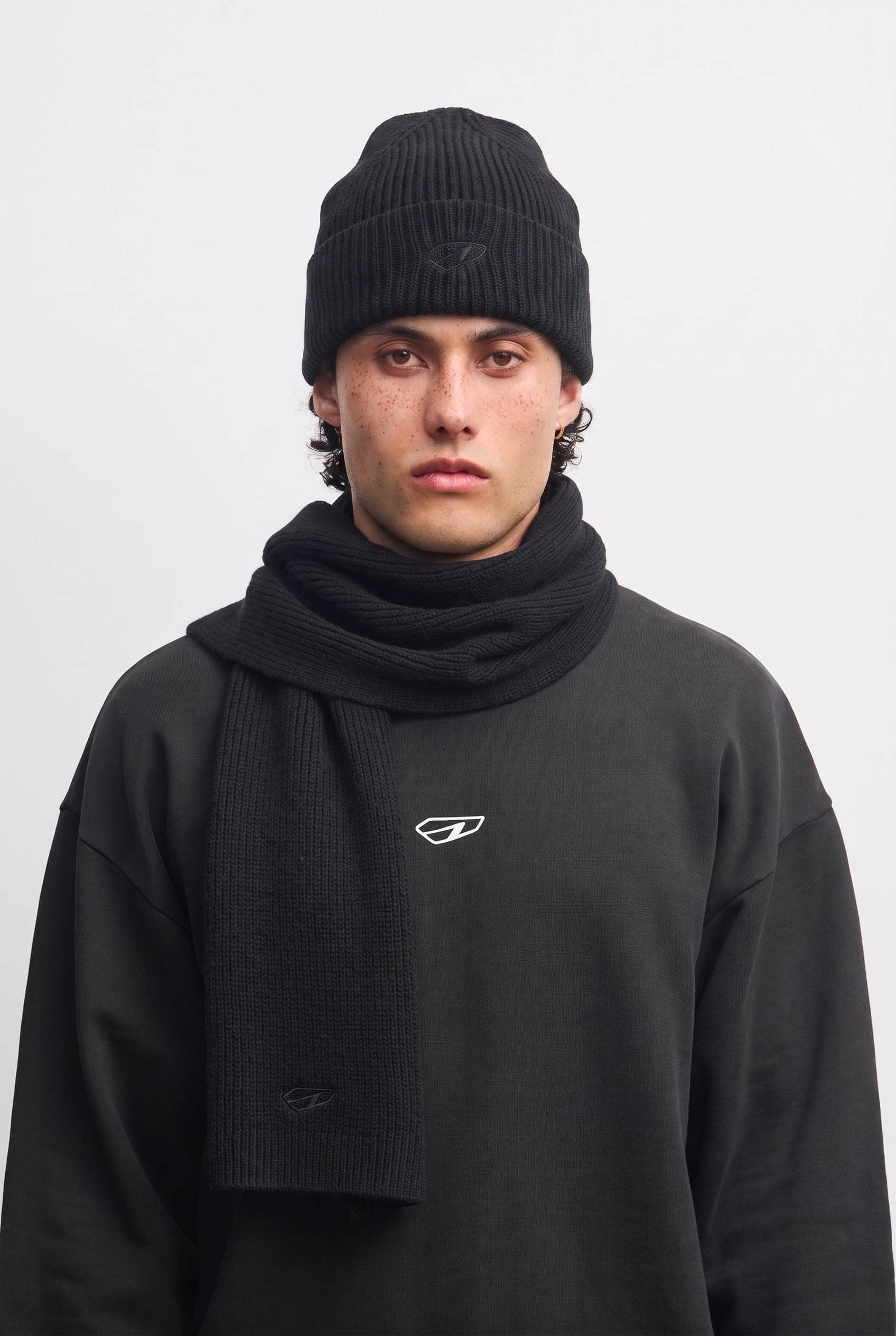 ARKK Accessories ARKK Furry Scarf | Black Scarf